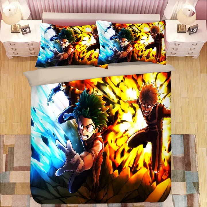 My Hero Academia Deku Midoriya Izuku #24 Duvet Cover Quilt Cover Pillowcase Bedding Set Bed Linen Home Decor