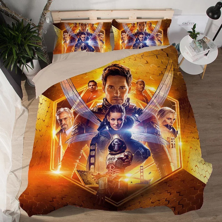 Ant-Man and the Wasp Antman #3 Duvet Cover Quilt Cover Pillowcase Bedding Set Bed Linen Home Decor