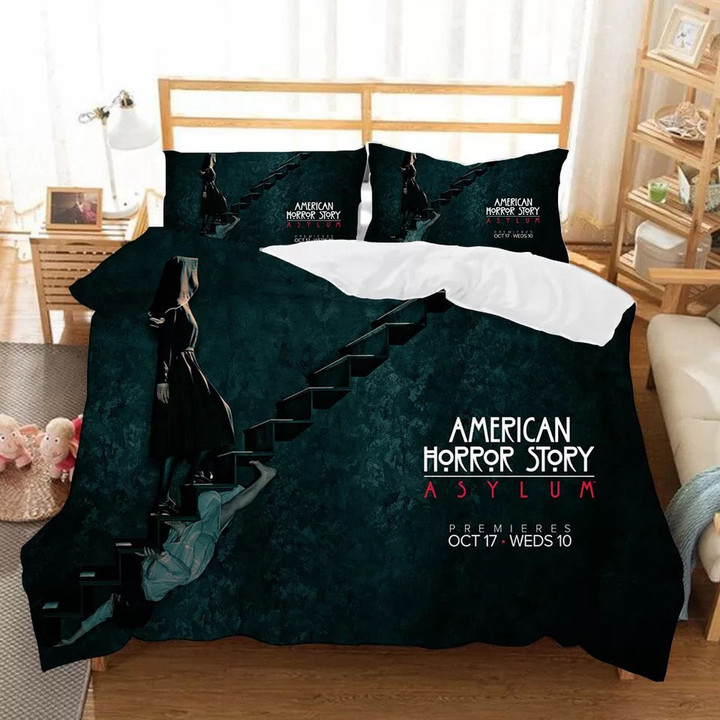 American Horror Story #2 Duvet Cover Quilt Cover Pillowcase Bedding Set Bed Linen Home Bedroom Decor