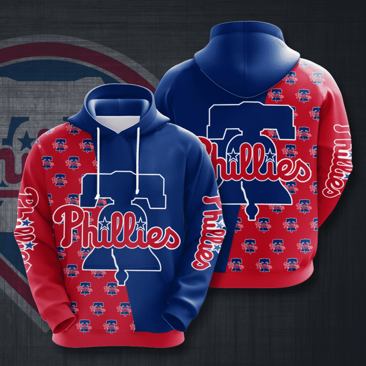 Pemagear Philadelphia Phillies 3D All Over Print Hoodie, Zip-Up Hoodie