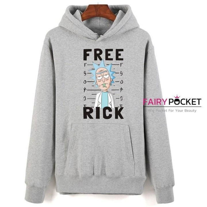 Pemagear Rick and Morty Rick 3D All Over Print Hoodie, Zip-Up Hoodie
