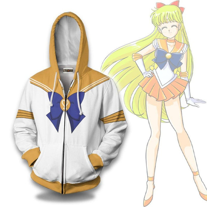 Pemagear Sailor Venus 3D All Over Print Hoodie, Zip-Up Hoodie