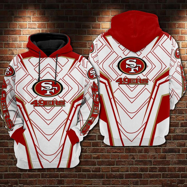 Pemagear San Francisco 49ers Nfl Football V2 3D All Over Print Hoodie, Zip-Up Hoodie