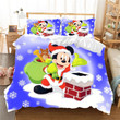 Merry Christmas Disney Mickey Mouse 2 Duvet Quilt Bedding Set