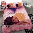 Angle Sleeping Custom Name  Duvet Cover Bedding Set