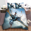 Avatar Na'vi Warriors Digital Illustration Bed Sheets Spread Comforter Duvet Cover Bedding Sets