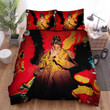 Bad Bunny Abstract Painting Bed Sheets Spread Comforter Duvet Cover Bedding Sets