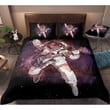 Astronaut Play Guitar Bedding Set Bed Sheets Spread Comforter Duvet Cover Bedding Sets