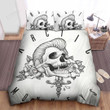 Arctic Monkeys Skull Art Design Bed Sheet Spread Duvet Cover Bedding Sets