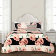 Amara Floral Cotton Bed Sheets Spread Comforter Duvet Cover Bedding Sets