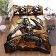 Ares Greek God Of War & Battle Painting Bed Sheets Spread Duvet Cover Bedding Sets