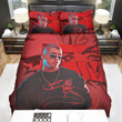 Bad Bunny In Red Illustration Bed Sheets Spread Comforter Duvet Cover Bedding Sets
