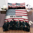 Anthem Lights God & Country  Bed Sheets Spread Comforter Duvet Cover Bedding Sets