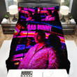 Bad Bunny In Glittery Skirt Disco Vibe Bed Sheets Spread Comforter Duvet Cover Bedding Sets