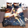 Angel Beats! Angel Anime Bed Sheets Spread Comforter Duvet Cover Bedding Sets