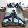 Avatar Neytiri In The Na'vi Costumes Bed Sheets Spread Comforter Duvet Cover Bedding Sets