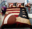 American Football Cotton Bed Sheets Spread Comforter Duvet Cover Bedding Sets