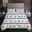 Alpaca Mini Pattern Bedding Set Bed Sheets Spread Comforter Duvet Cover Bedding Sets