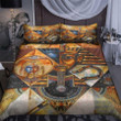 Ancient Egyptian Pharaoh Square Bedding Custom Name Duvet Cover Bedding Set