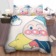 Anpanman Hugging Star Bed Sheets Spread Comforter Duvet Cover Bedding Sets