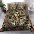 Ancient Egypt Pharaoh Circle Duvet Cover Bedding Set