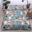 Alpaca Pattern Art Cotton Bed Sheets Spread Comforter Duvet Cover Bedding Sets