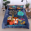 Animal With Tree PatternCotton Bed Sheets Spread Comforter Duvet Cover Bedding Sets