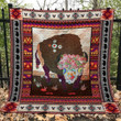 American Bison Quilt Blanket Great Customized Blanket Gifts For Birthday Christmas Thanksgiving