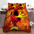 Background For Logo Fire Insane Clown Posse Bed Sheets Spread Comforter Duvet Cover Bedding Sets