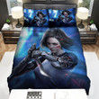 Alita: Battle Angel In A Combat Bed Sheets Spread Duvet Cover Bedding Sets