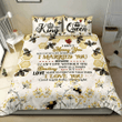 Bee Love Cotton Bed Sheets Spread Comforter Duvet Cover Bedding Sets