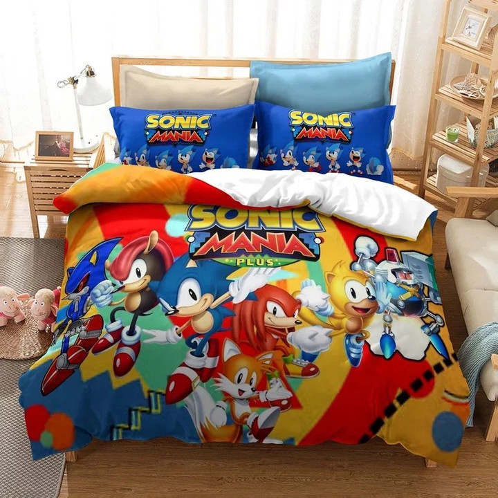 Sonic Mania 11 Duvet Quilt Bedding Set