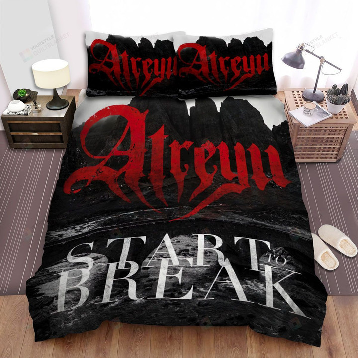 Atreyu Start Break Bed Sheets Spread Comforter Duvet Cover Bedding Sets