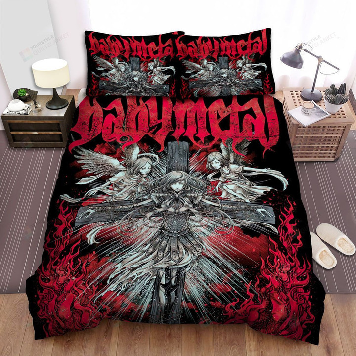 Babymetal Music  Bed Sheets Spread Comforter Duvet Cover Bedding Sets