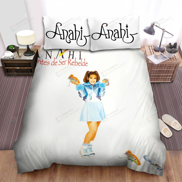 Anahi Album Antes De Ser Rebelde Bed Sheets Spread Comforter Duvet Cover Bedding Sets