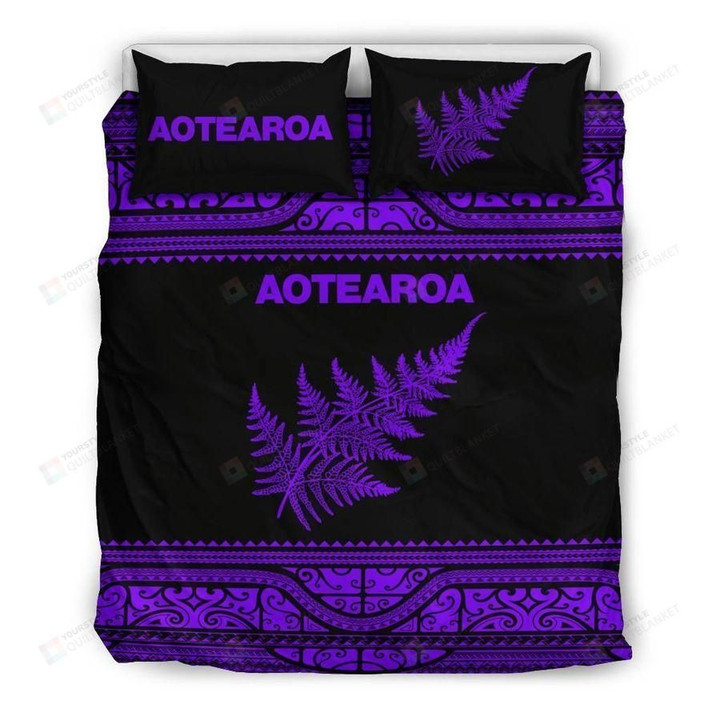 Aoteatoa New Zealand Maori Bed Sheets Duvet Cover Bedding Set