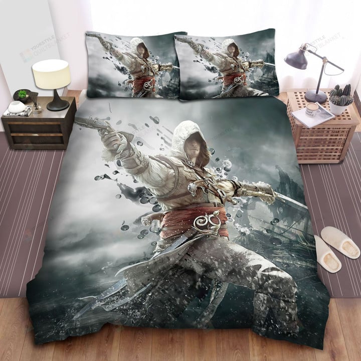 Assassin's Creed Black Flag Bed Sheets Spread Comforter Duvet Cover Bedding Sets