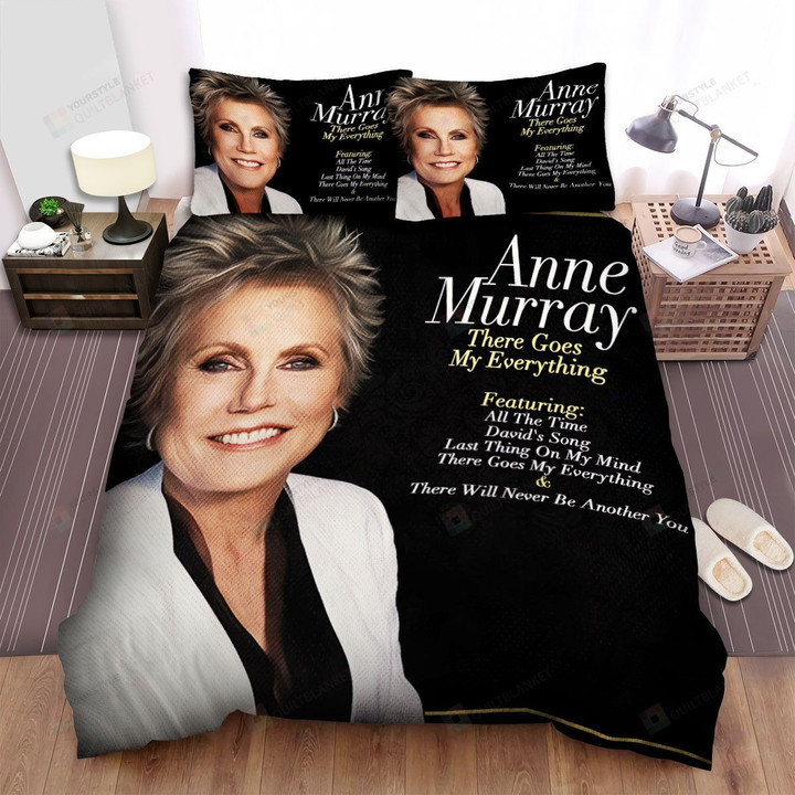 Anne Murray There Goes My Everything Album Cover Bed Sheets Spread Comforter Duvet Cover Bedding Sets