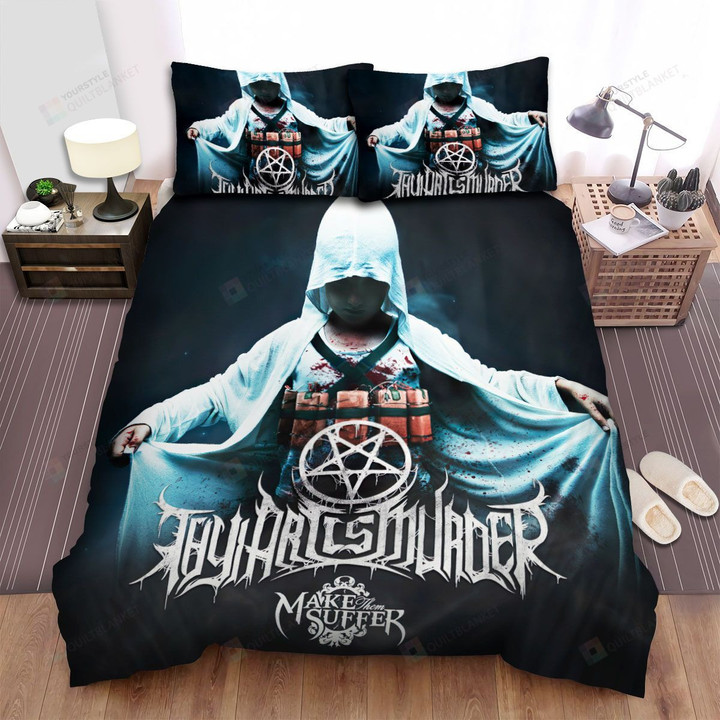 Avocado Booking Thy Art Is Murder Bed Sheets Spread Comforter Duvet Cover Bedding Sets