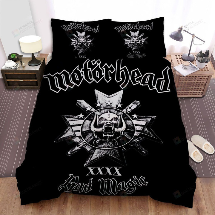 Bad Magic Motorhead Bed Sheets Spread Comforter Duvet Cover Bedding Sets