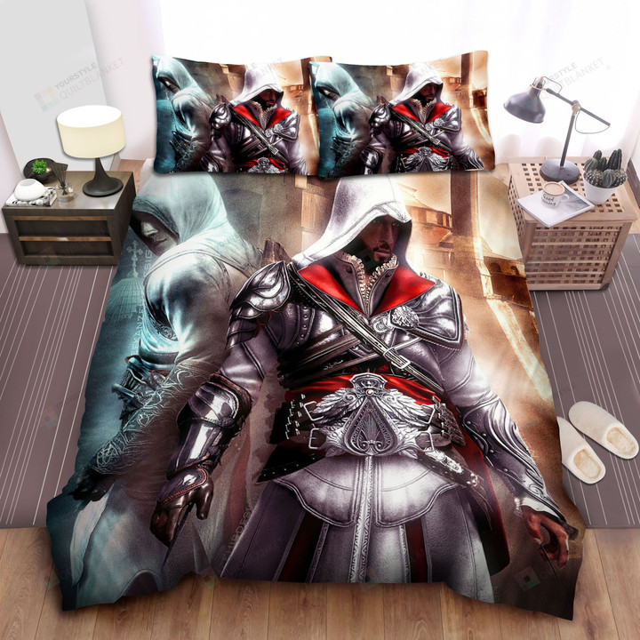 Assassin's Creed Ezio & Altair Bed Sheets Spread Comforter Duvet Cover Bedding Sets
