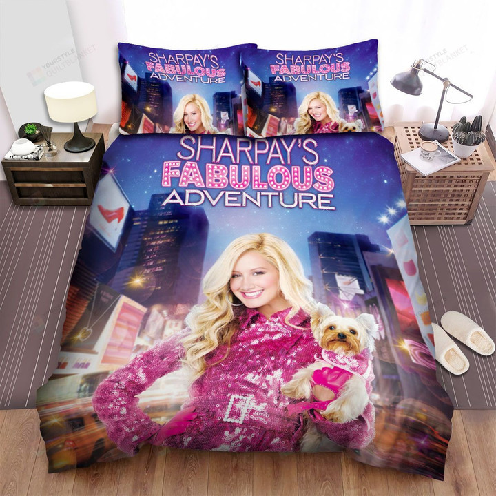 Ashley Tisdale Sharpay's Fabulous Adventure Poster Bed Sheets Spread Comforter Duvet Cover Bedding Sets