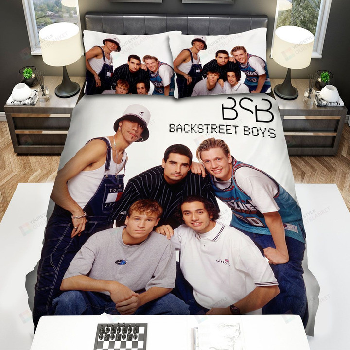 Backstreet Boys 90s Image Bed Sheets Spread Duvet Cover Bedding Sets