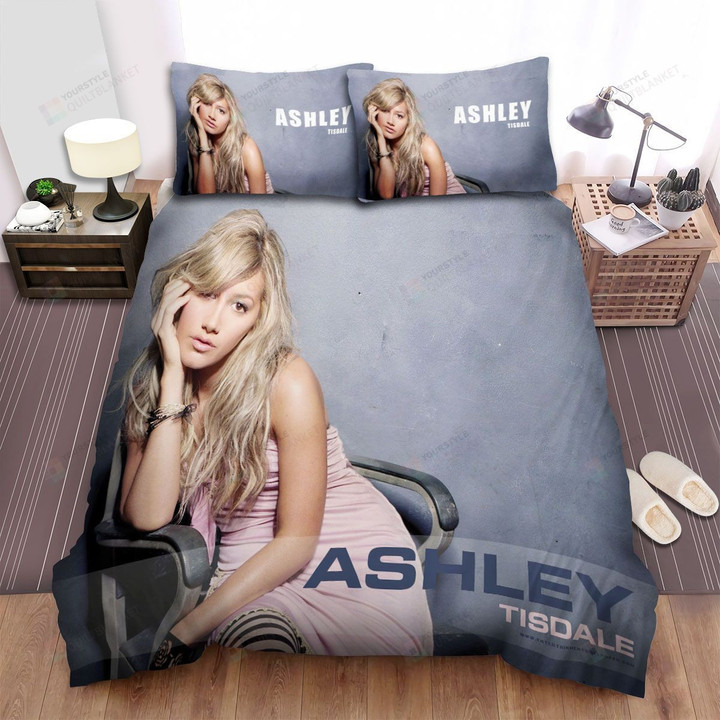 Ashley Tisdale Image Bed Sheets Spread Comforter Duvet Cover Bedding Sets