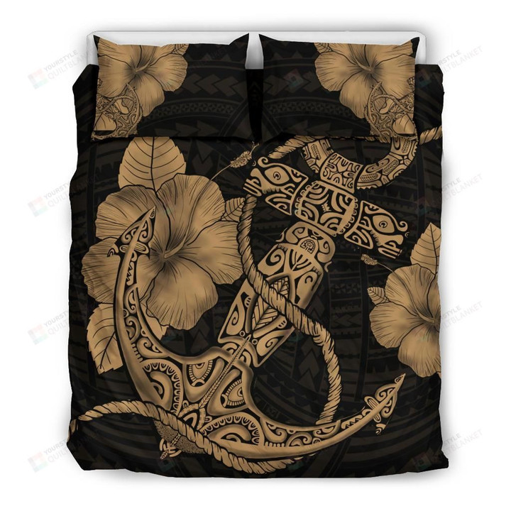 Anchor Poly Tribal Cotton Bed Sheets Spread Comforter Duvet Cover Bedding Sets