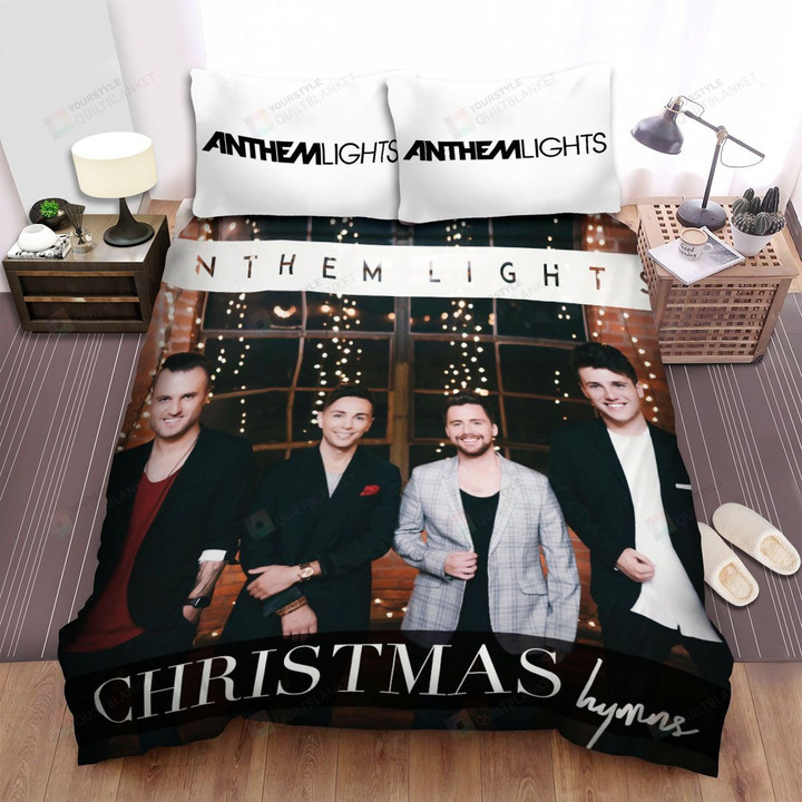 Anthem Lights Album Cover Christmas Hymns Bed Sheets Spread Comforter Duvet Cover Bedding Sets