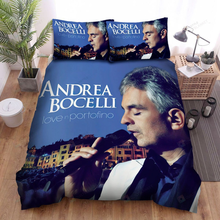 Andrea Bocelli Love In Portofino Bed Sheets Spread Comforter Duvet Cover Bedding Sets