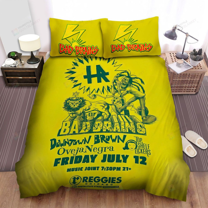Bad Brains Cover 11 Bed Sheets Spread Comforter Duvet Cover Bedding Sets