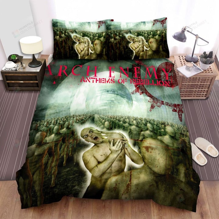 Anthems Of Repellion Arch Enemy Bed Sheets Spread Comforter Duvet Cover Bedding Sets