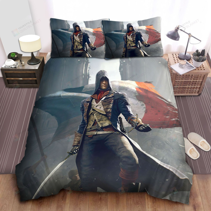 Assassin's Creed Unity Bed Sheets Spread Comforter Duvet Cover Bedding Sets